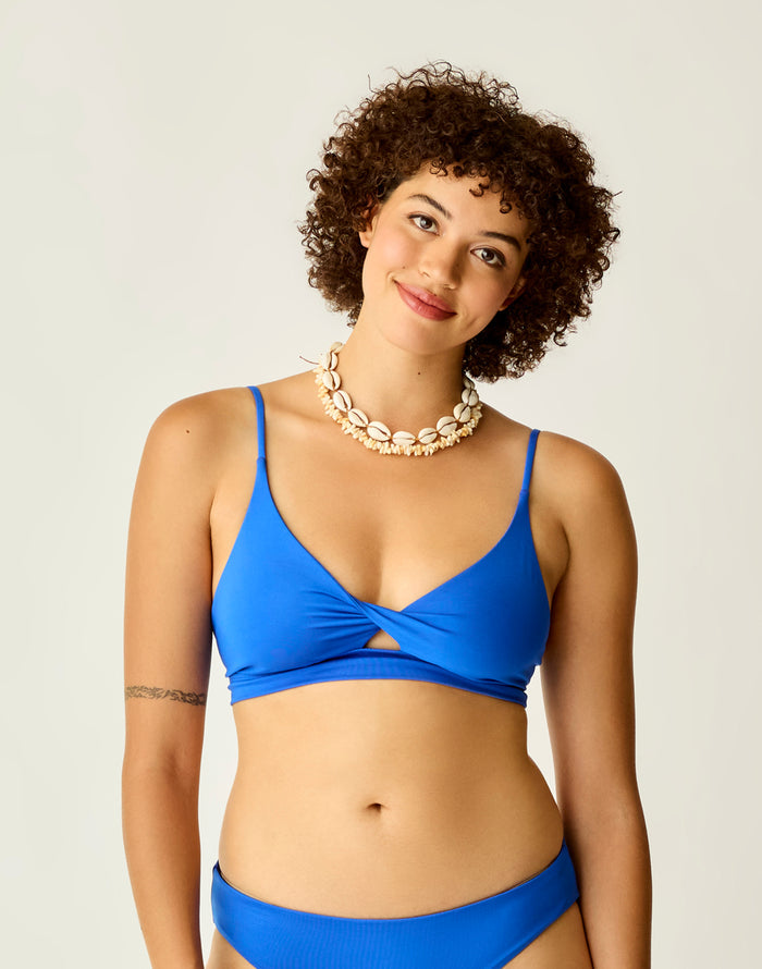Elba Top: Billie Blue - FINAL SALE