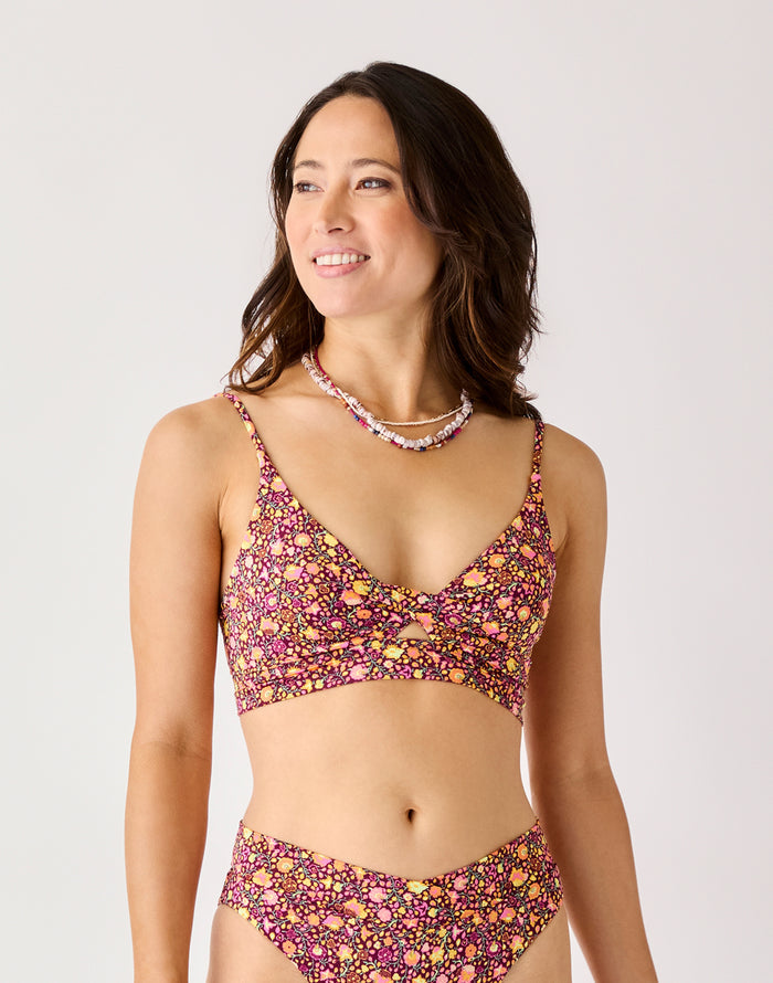 Elba Top: Garden - FINAL SALE