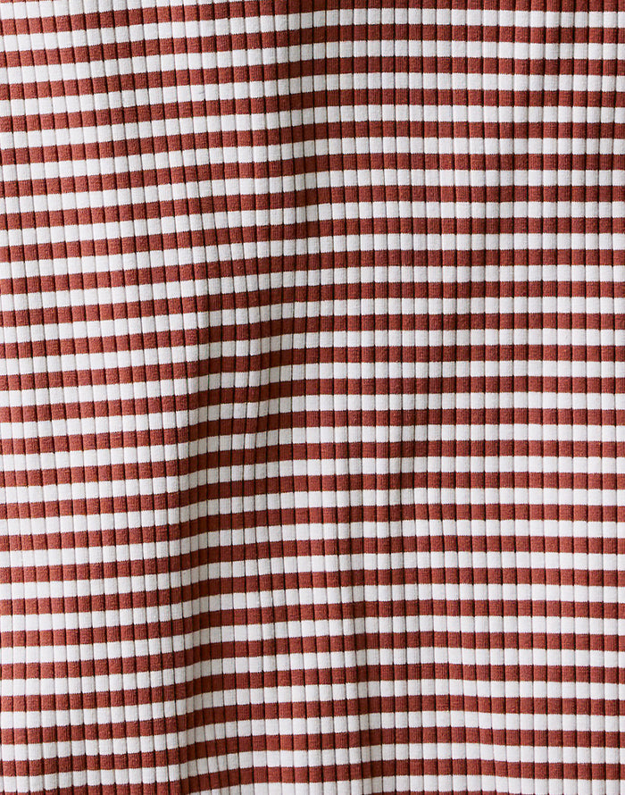 Elodie Rib Dress: Penny Stripe - FINAL SALE