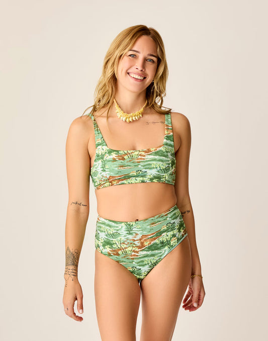 Erin Reversible Bottom: Hula/Haze - FINAL SALE