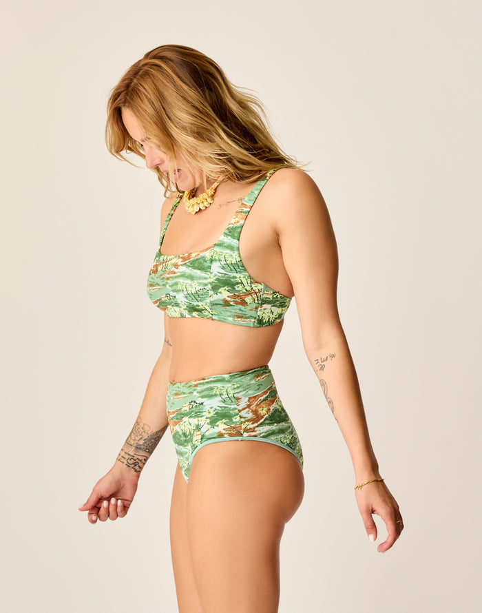 Erin Reversible Bottom: Hula/Haze - FINAL SALE
