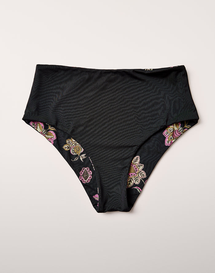 Erin Reversible Bottom: Solstice/Black