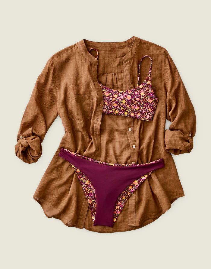 Escondido Top: Garden - FINAL SALE