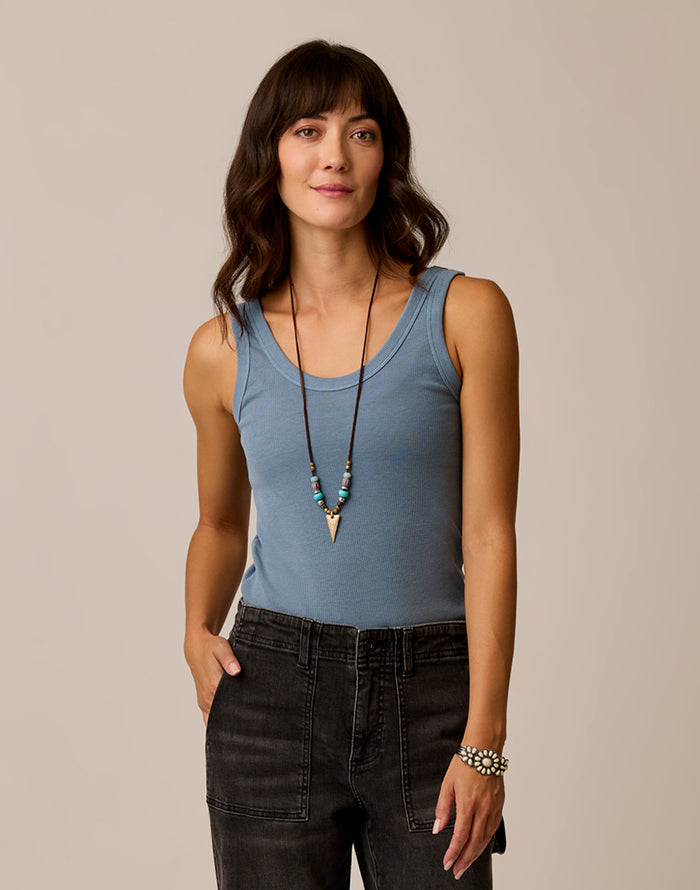 Ever Rib Tank: Blue Mirage