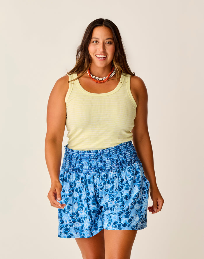 Ever Tank: Lt. Limeade Stripe - FINAL SALE