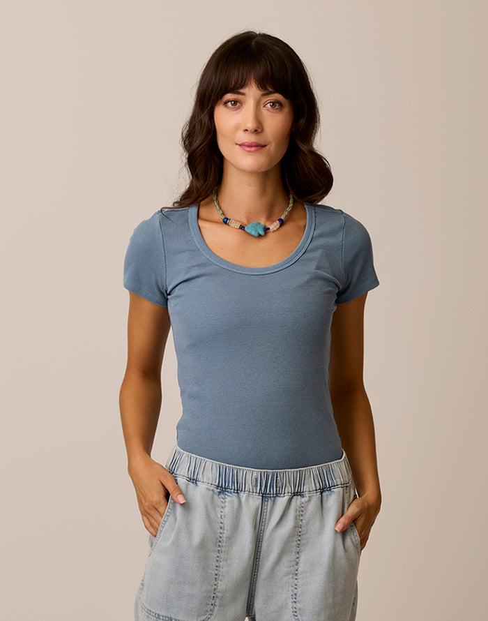 Ever Tee: Blue Mirage