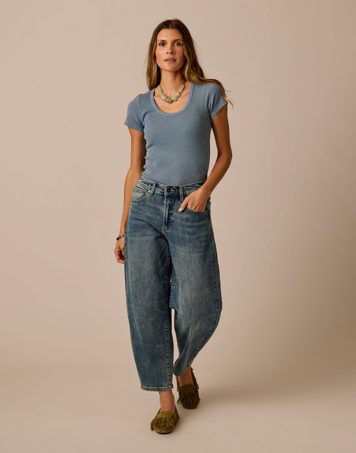 Ever Tee: Blue Mirage