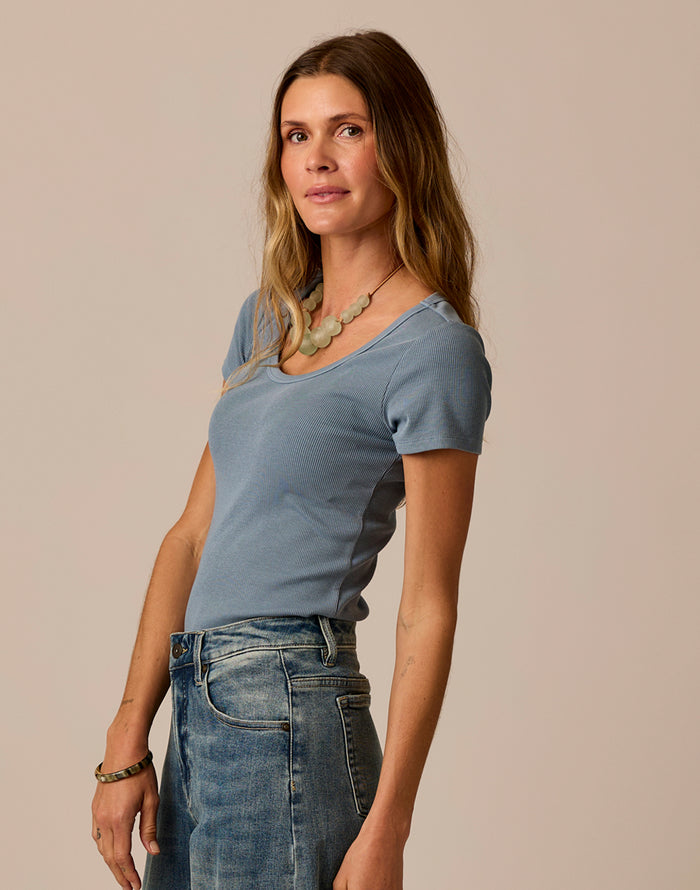 Ever Tee: Blue Mirage