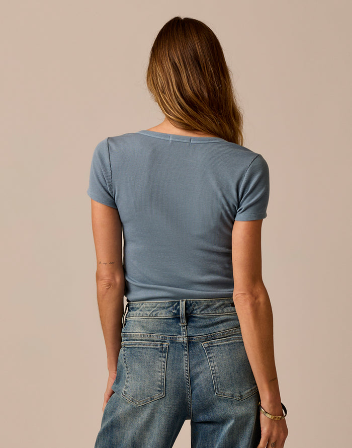 Ever Tee: Blue Mirage