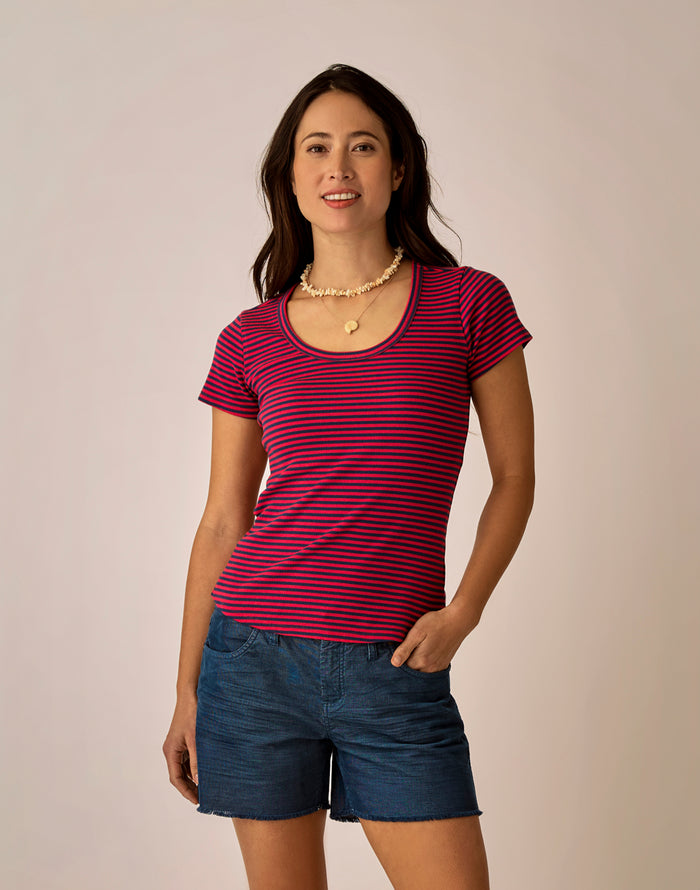 Ever Tee: July Stripe