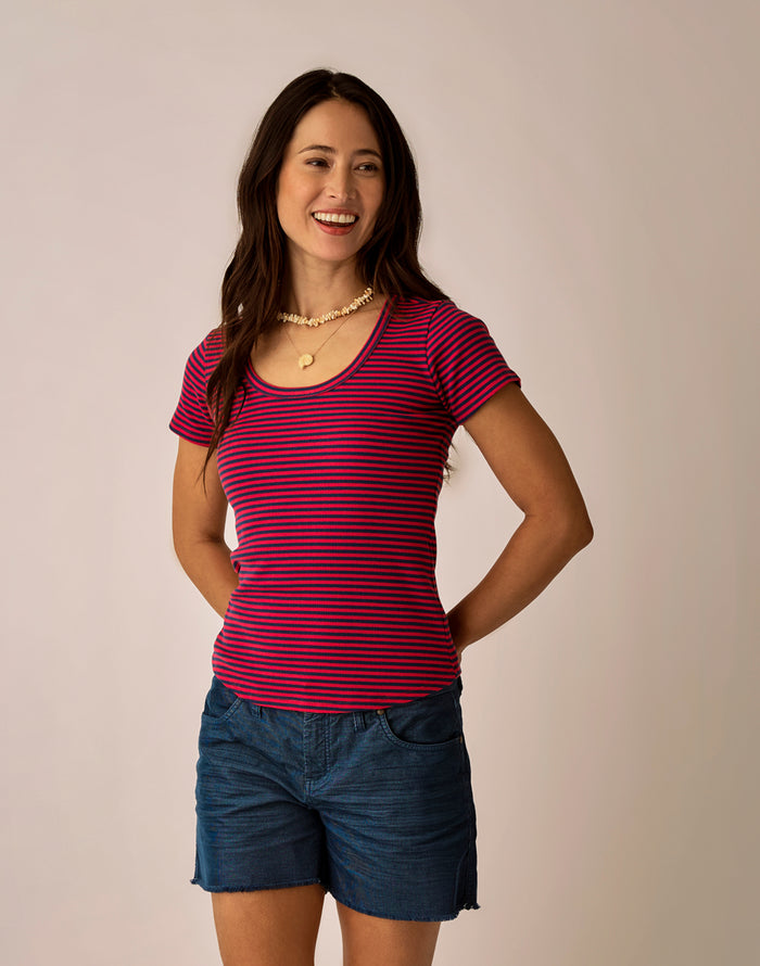 Ever Tee: July Stripe