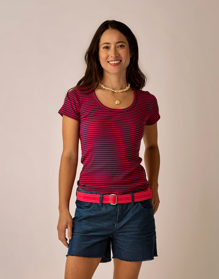 Ever Tee: July Stripe