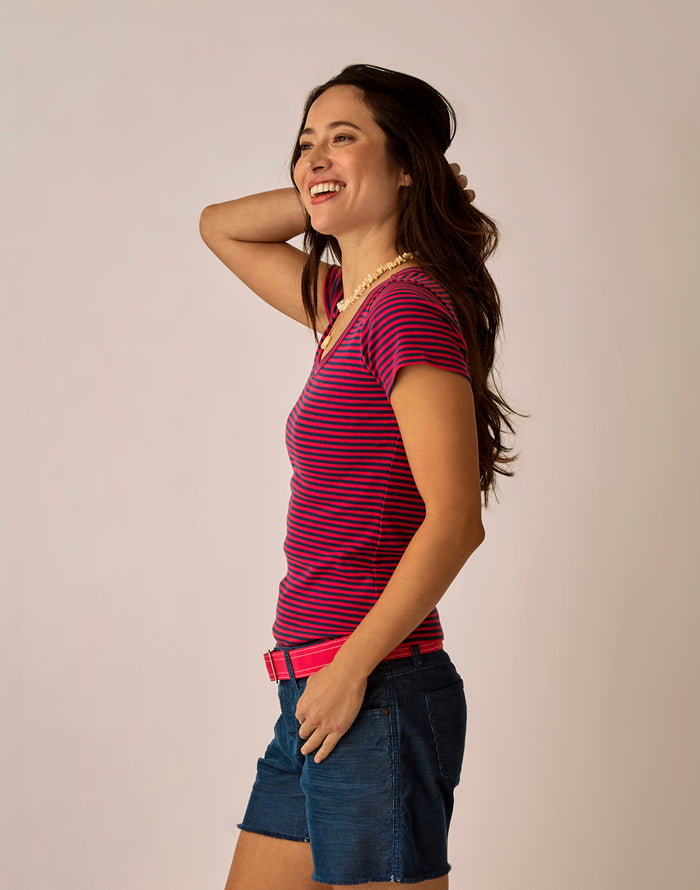 Ever Tee: July Stripe