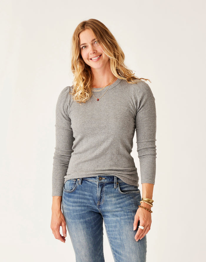 Ever Top: Pewter Heather - FINAL SALE