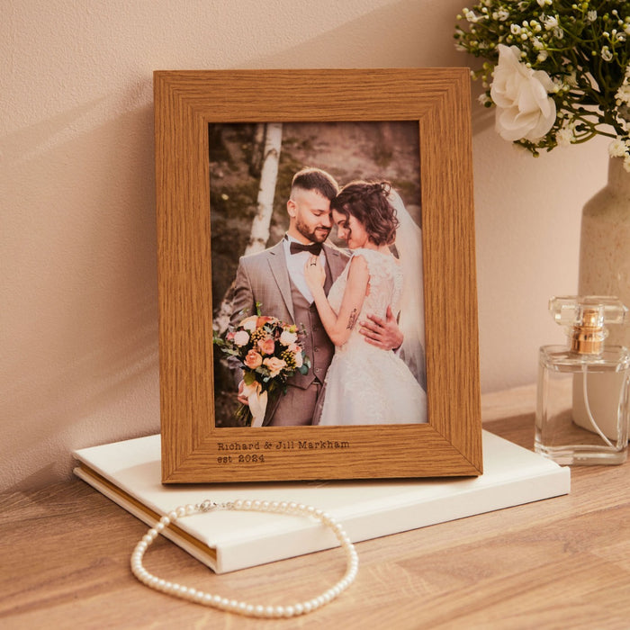 Everyday Home Wooden frame Besties 4x6 Landscape