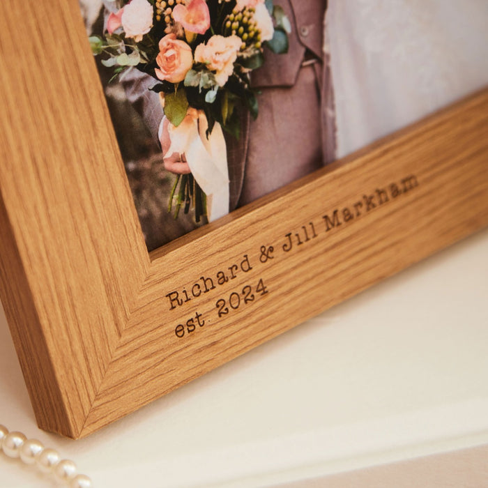 Everyday Home Wooden frame Besties 4x6 Landscape