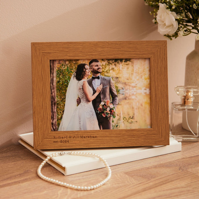 Everyday Home Wooden frame Besties 4x6 Portrait