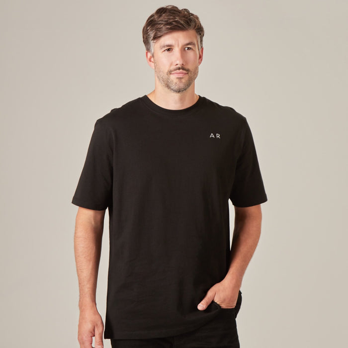 Everyday Men's Initial Tee Black