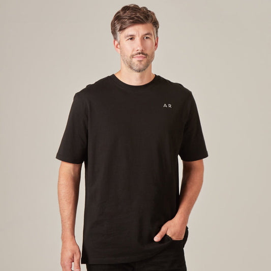 Everyday Men's Initial Tee Black