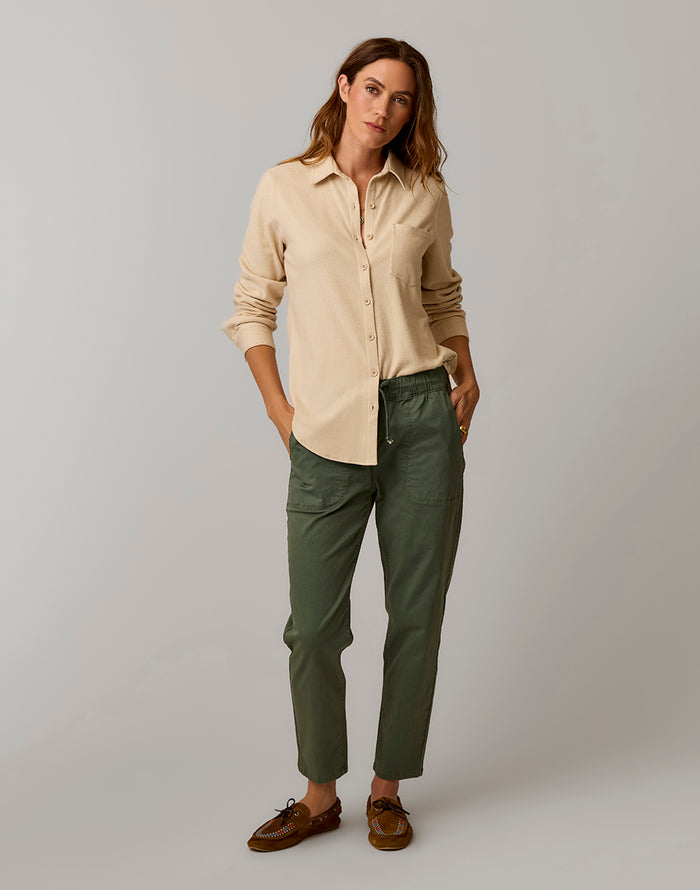 Fairbanks Supersoft Shirt: Cement Heather