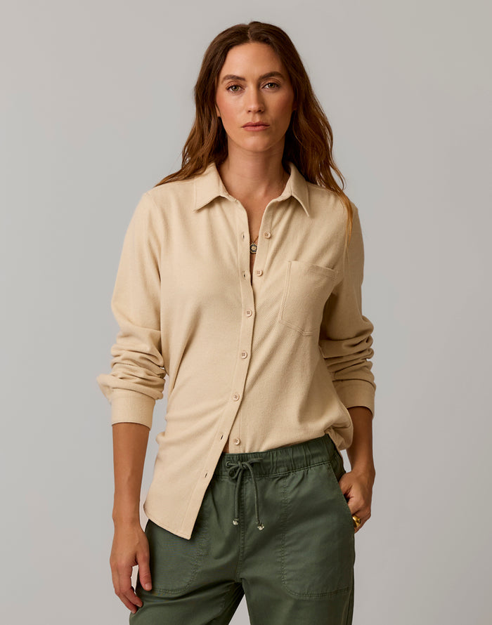 Fairbanks Supersoft Shirt: Cement Heather