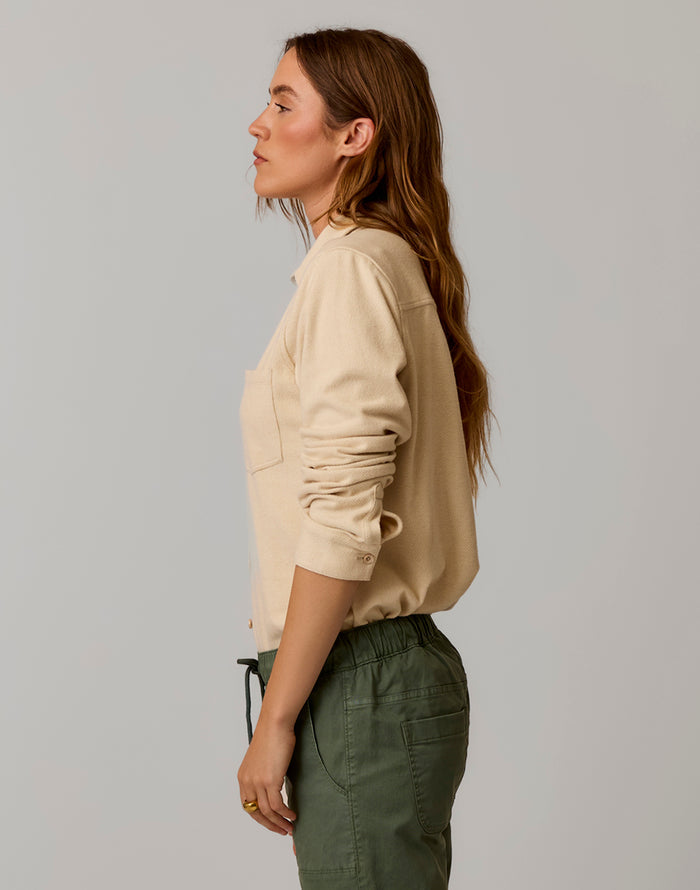 Fairbanks Supersoft Shirt: Cement Heather