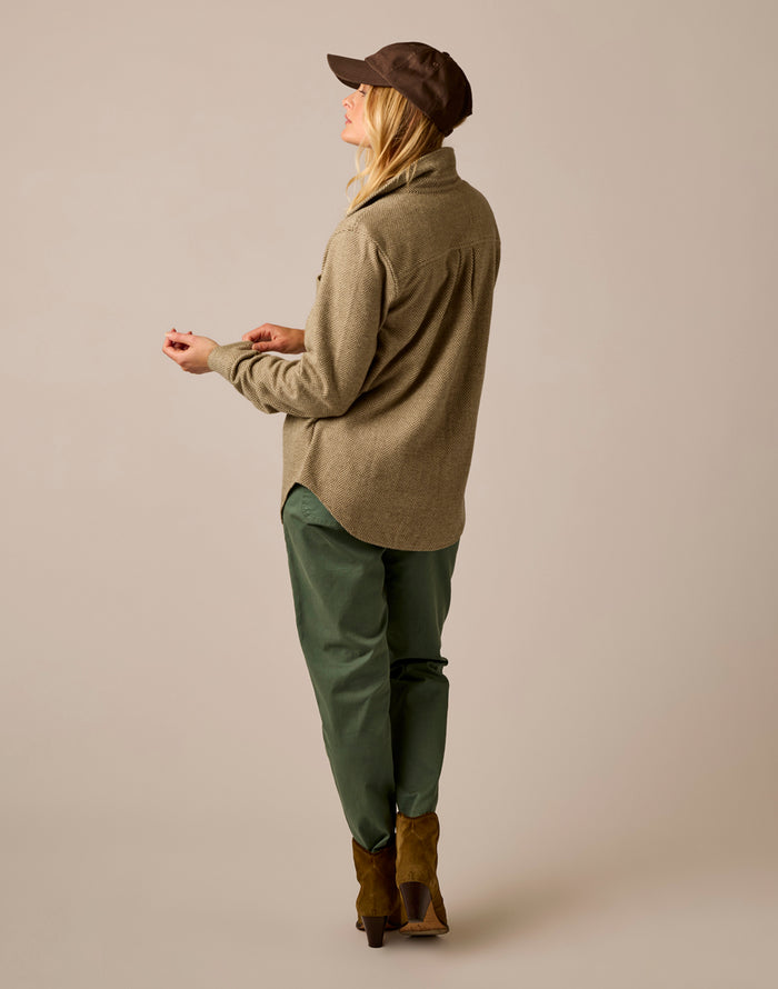 Fairbanks Supersoft Shirt: Herringbone