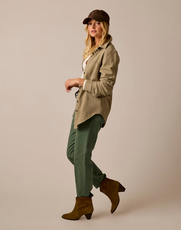 Fairbanks Supersoft Shirt: Herringbone