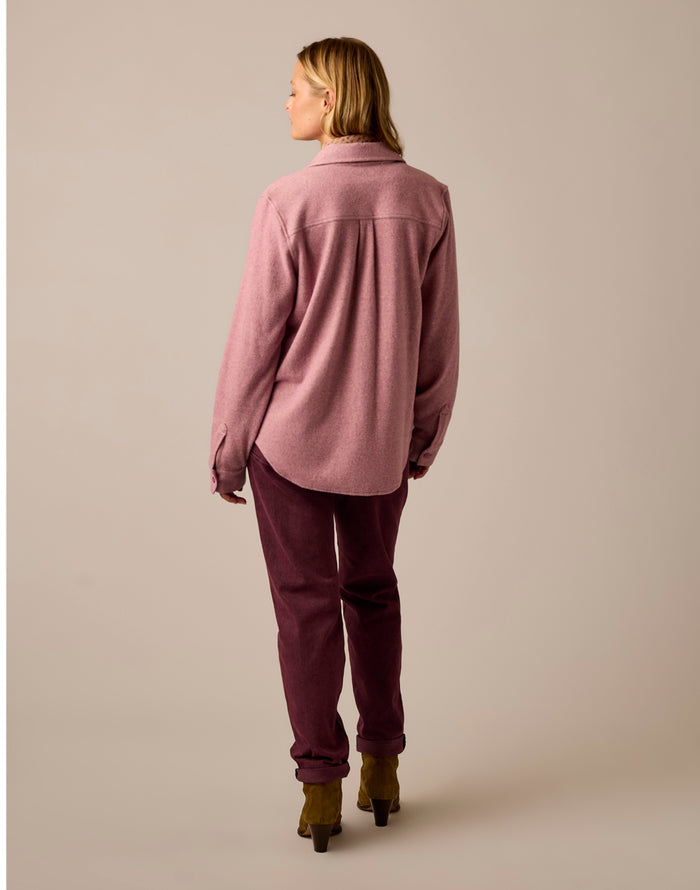 Fairbanks Supersoft Shirt: Lt. Bramble Heather