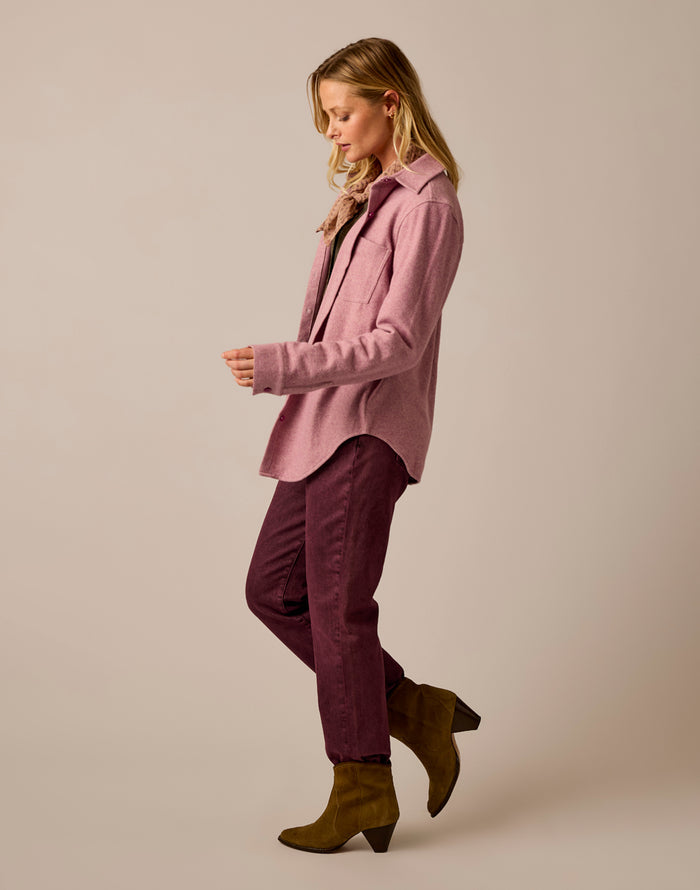 Fairbanks Supersoft Shirt: Lt. Bramble Heather