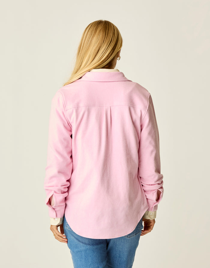 Fairbanks Supersoft Shirt: Mauve Heather