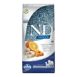 Farmina N&D Ocean Cod, Pumpkin & Orange Dry Dog Food