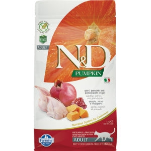 Farmina N&D Pumpkin Quail & Pomegranate Dry Cat Food