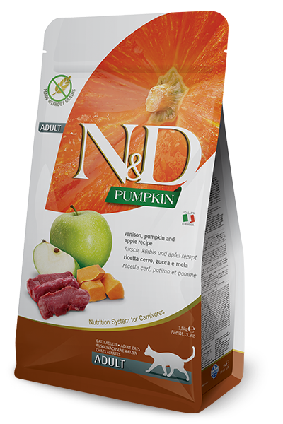 Farmina N&D Pumpkin Venison & Apple Dry Cat Food