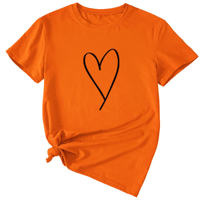 Orange (black font) / S