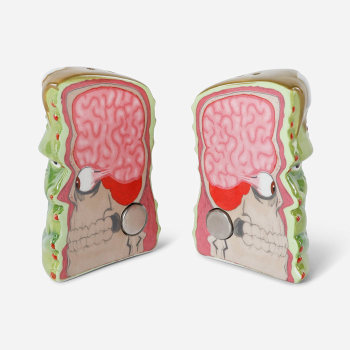 Franken's Ceramic Salt & Pepper Shakers