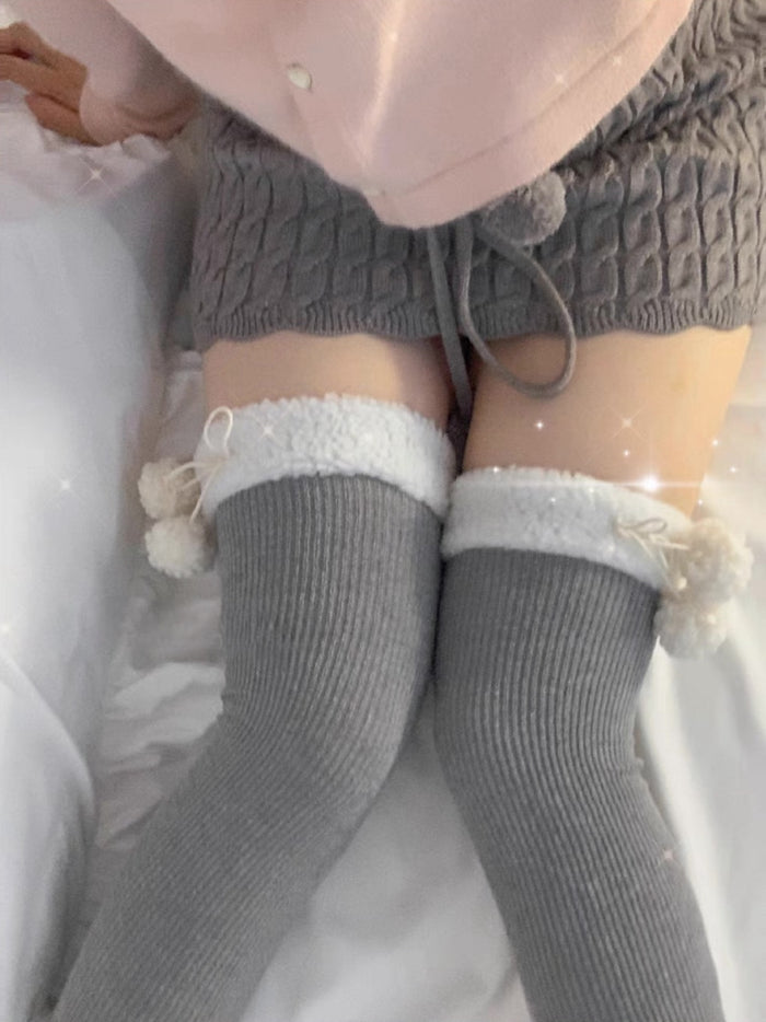 Light Grey / Over-the-knee