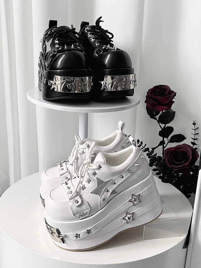 ♡ Future Effect ♡ - Punk Platform Shoes