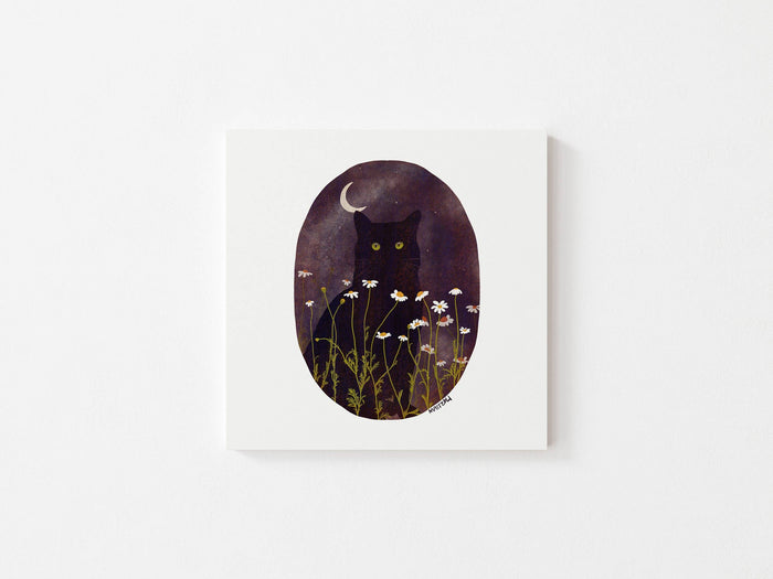 Garden Cat Giclee Art Print
