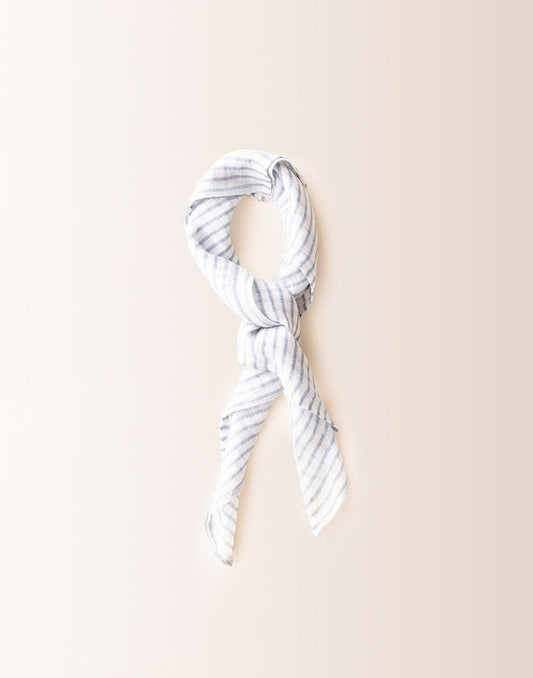 Gauze Bandana: Horizontal Stripe - FINAL SALE