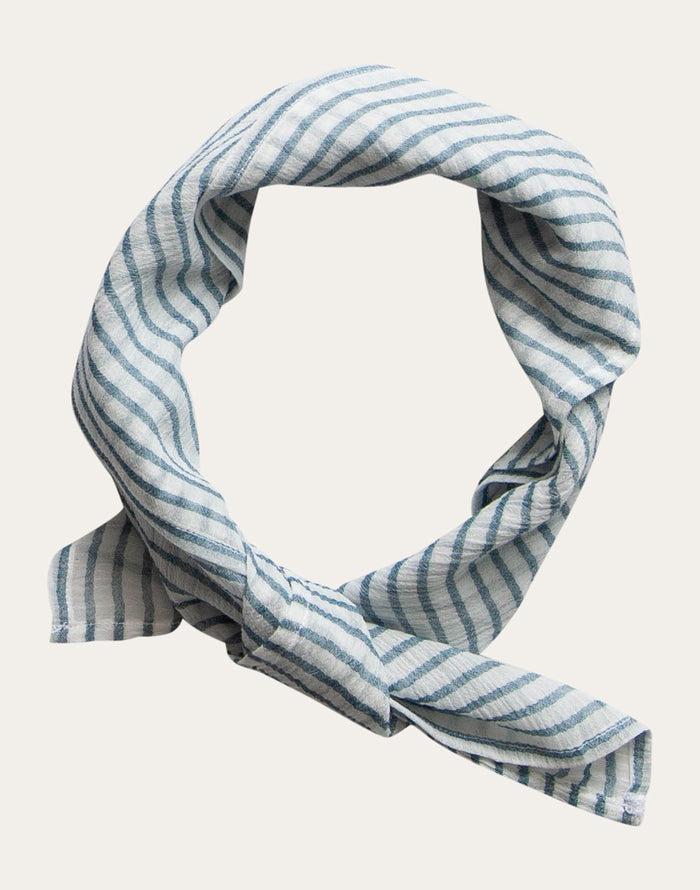 Gauze Bandana: Horizontal Stripe - FINAL SALE