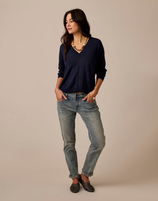 Georgie Sweater: Navy