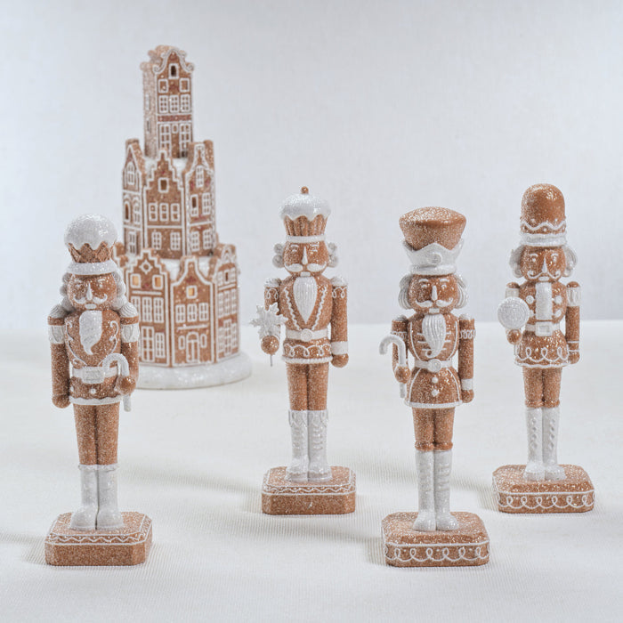 Gingerbread Soldiers - Set of 4 Assorted - Christmas Decor by Carlyle Avenue