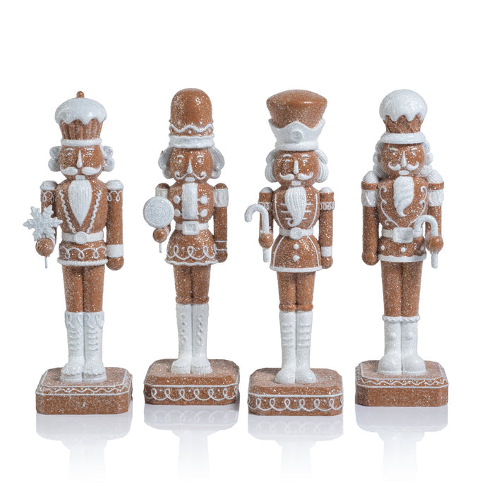 Gingerbread Soldiers - Set of 4 Assorted - Christmas Decor by Carlyle Avenue