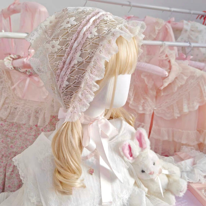♡ Girl Tasha ♡ - Lace Headscarf