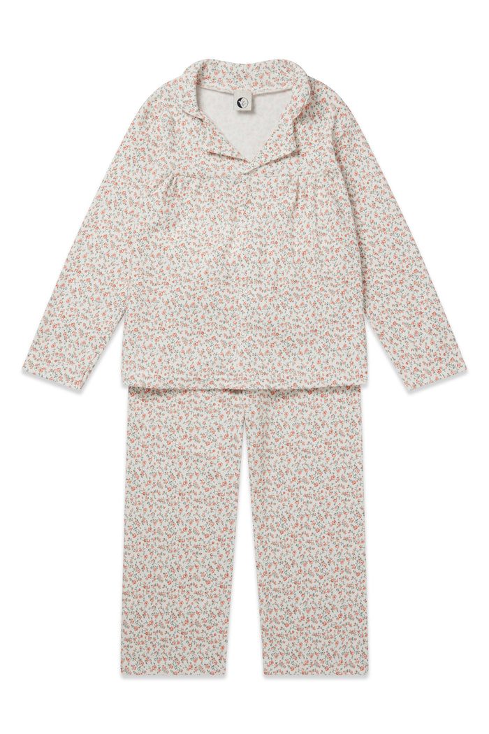 GIRLS WIDE TROUSER PYJAMA SET | ROSY