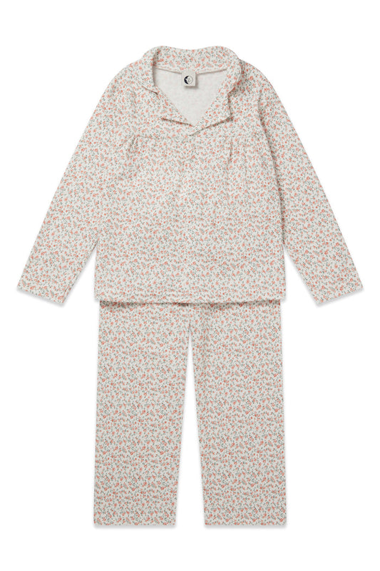 GIRLS WIDE TROUSER PYJAMA SET | ROSY