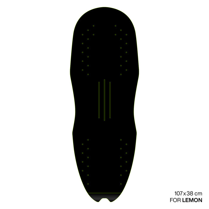 GONG | EVA Surf foil Brushed Pad Shape Lemon