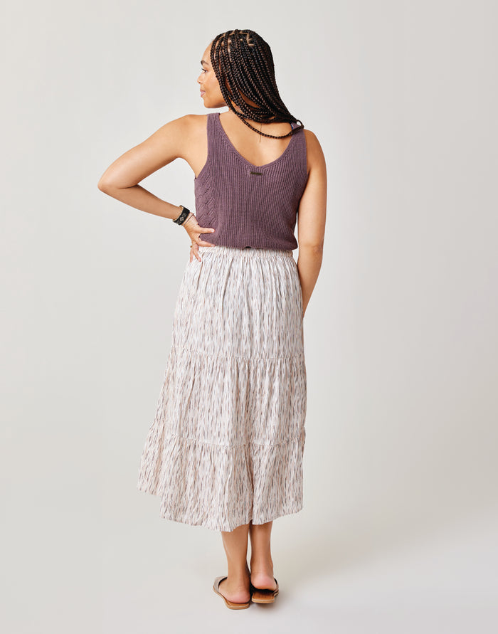 Grace Skirt: Madrid Print - FINAL SALE