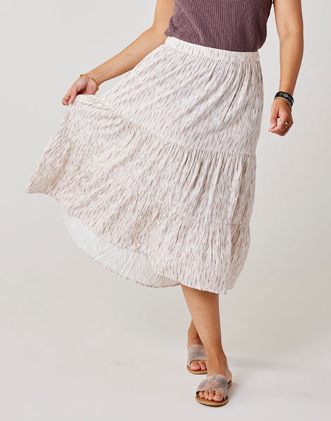 Grace Skirt: Madrid Print - FINAL SALE